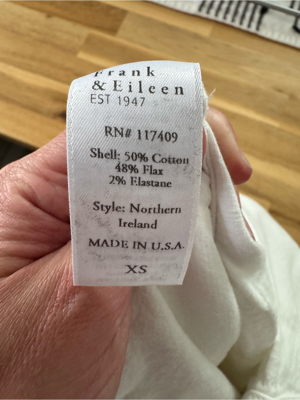 Frank & Eileen White Northern Ireland Playsuit Jumpsuit - Picture 5 of 5
